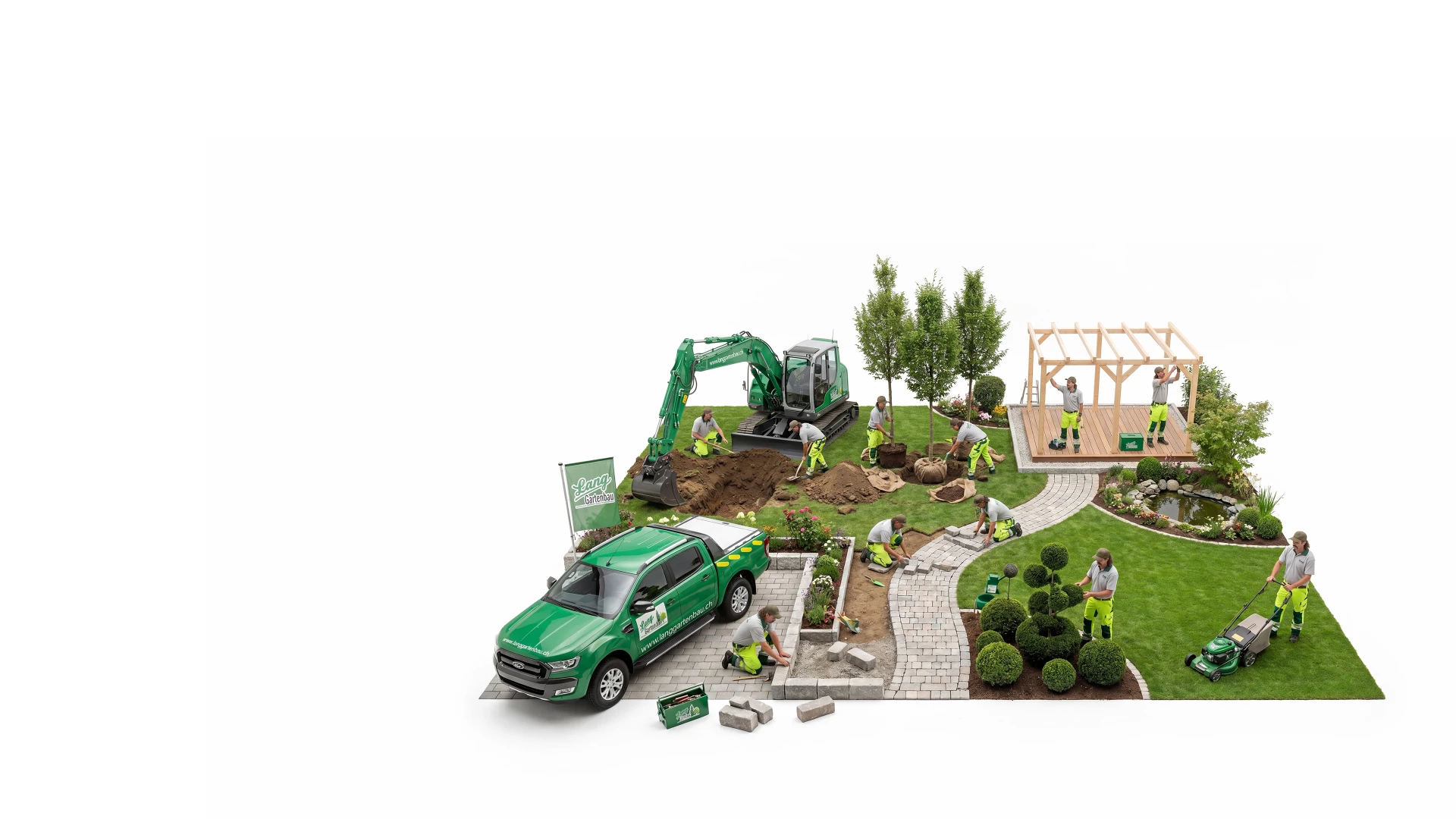 Lang Gartenbau — Garten- und Landschaftsbau in Reinach AG